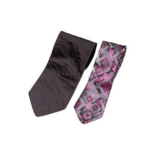 Lot of 2 Designer Ties – Jean Paul Gaultier‎ & Paco Rabanne – Vintage